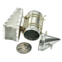 Dym�k pozinkovan� s dr�iakom BEE EKP-M, 28cm 2