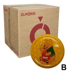 Vieko plechov TWIST 82 - vzor B - krabicov balenie - 750ks