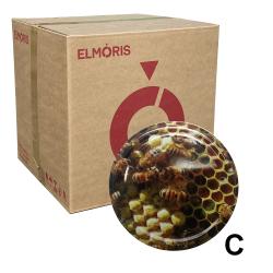 Vieko plechov TWIST 82 - vzor C, krabicov balenie - 700ks